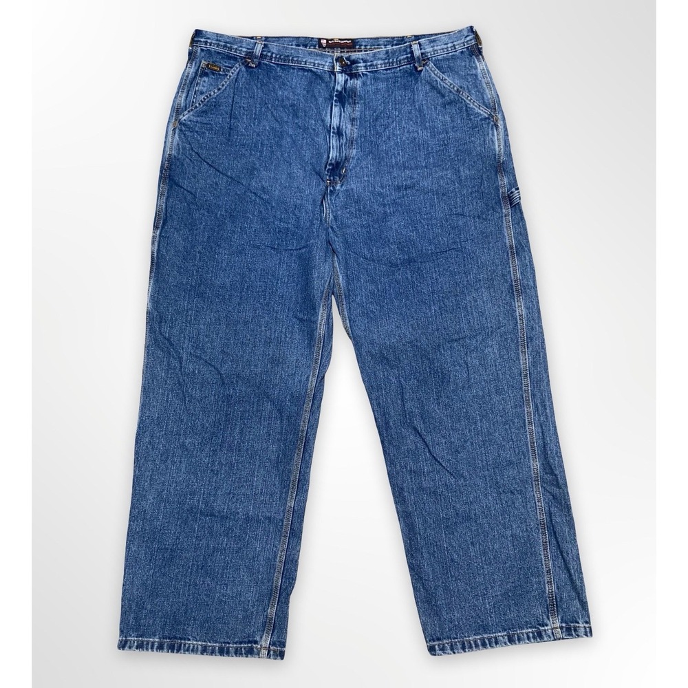 Polo Jeans Company Ralph Lauren Carpenter Jeans Mens Size 40x30 Baggy Y2K Denim